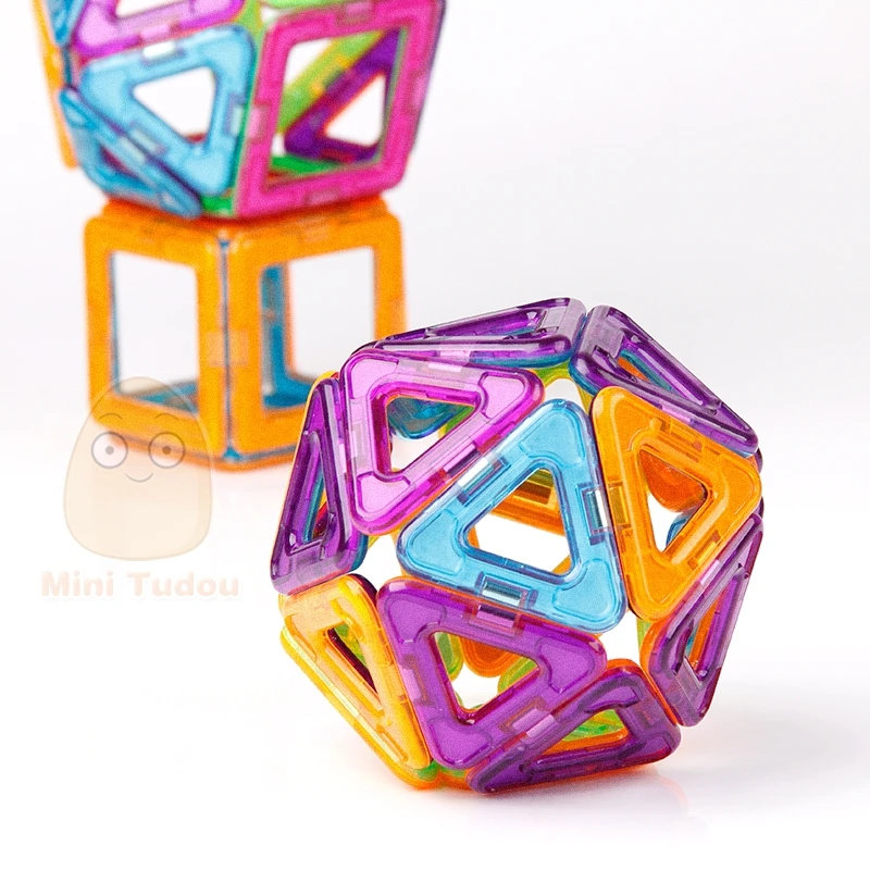 Goedkoop 52 106 Pcs Mini Magnetische Blokken Educatief Bouw Set Modellen   Gebouw Speelgoed Abs Magneet Designer Kids Magneten Spel gift