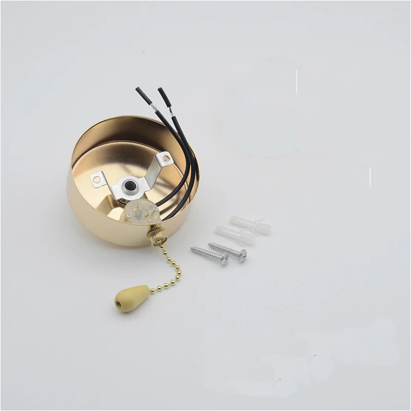 Выключатель настенный на молнии с бусинами и деревянной ручкой 5 см|wall pull switch|pull