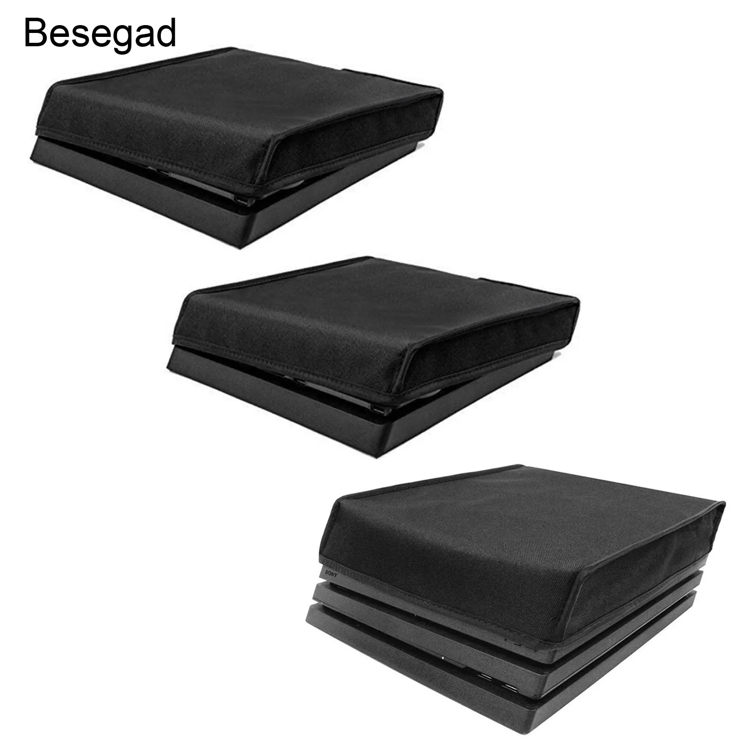 

Bevigac Besegad Waterproof Dustproof Oxford Cloth Dust Cover Sleeve for Sony PlayStation 4 PS4 Slim Pro Console Accessories