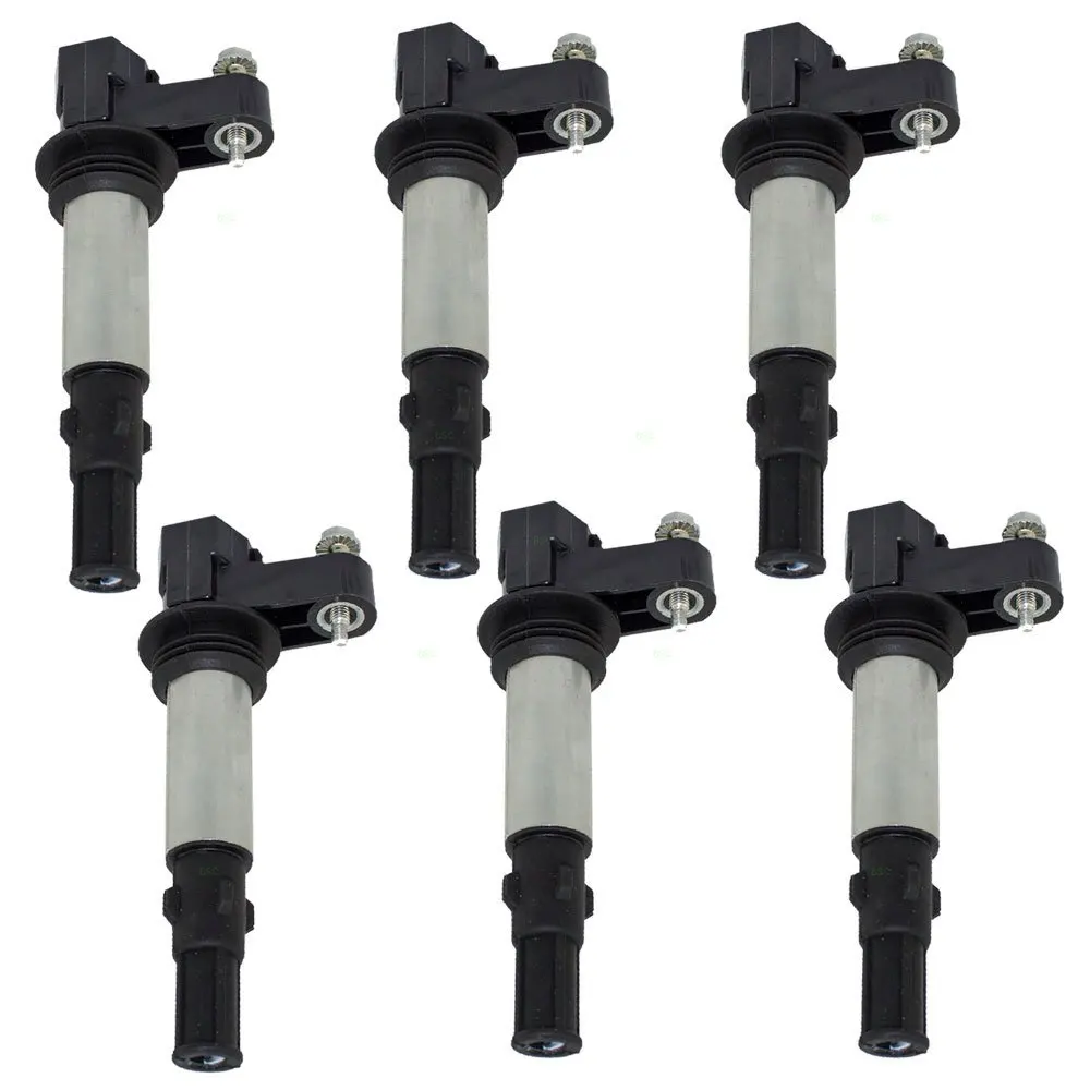 

6x Ignition Coil Pack For Cadillac CTS STS Buick Rendezvous Acadia UF375 12566569 12583514 12613051 12613057 12629037 IC07126