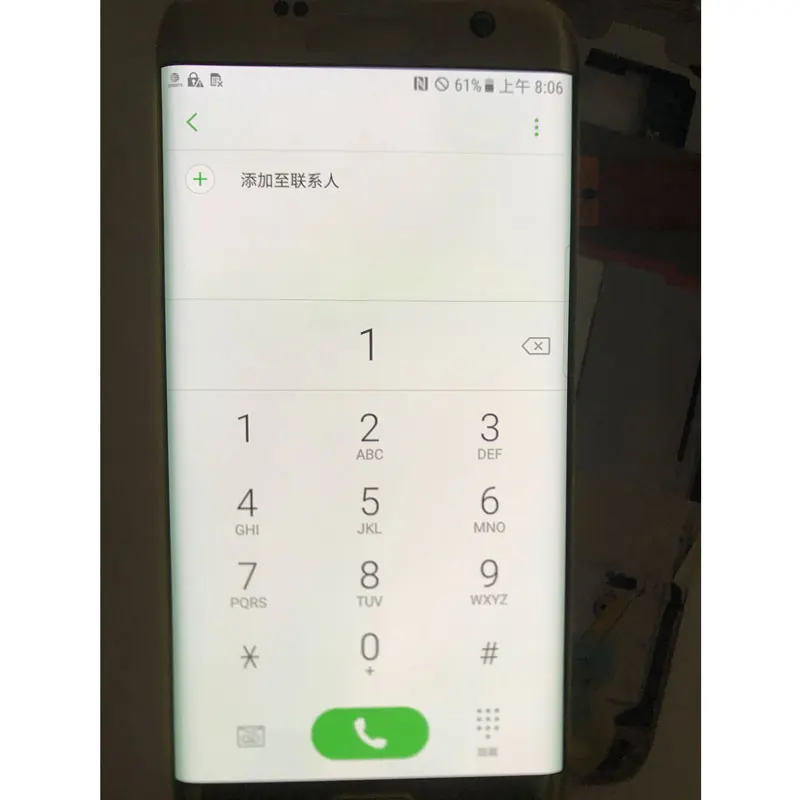 AMOLED дисплей для SAMSUNG S7 LCD + сенсорный экран дигитайзер Заменяет GALAXY edge 5 дюймов