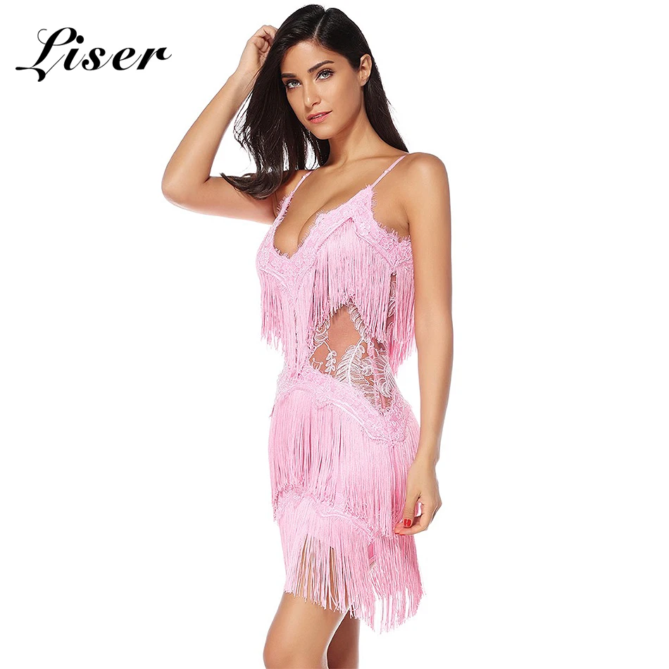 Senhora-Uniq-Tassel-Backless-Vestidos-V-Neck-Mini-Bodycon-Vestidos-das-Mulheres-Clube (3)