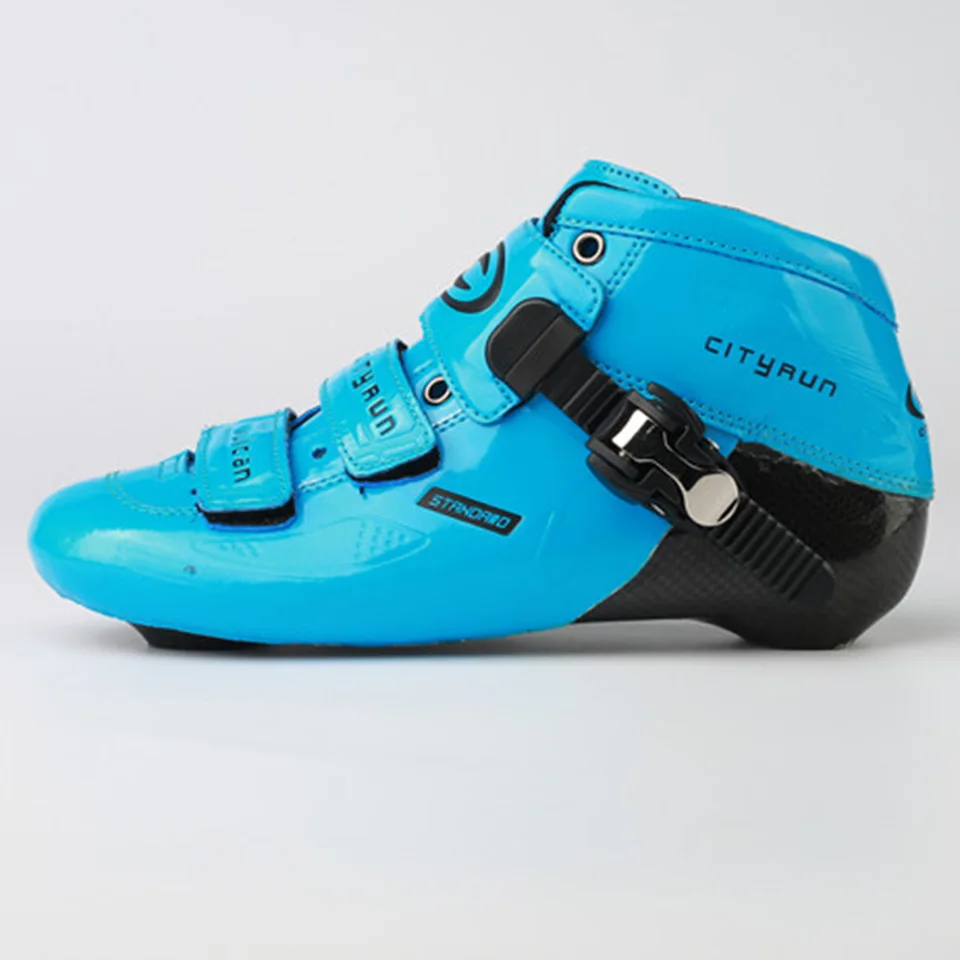Cityrun-2 ботинки, скоростные роликовые коньки, углеродное волокно, высокие ботинки, профессиональные гоночные ролики, ботинки, похожие на Powerslide F043