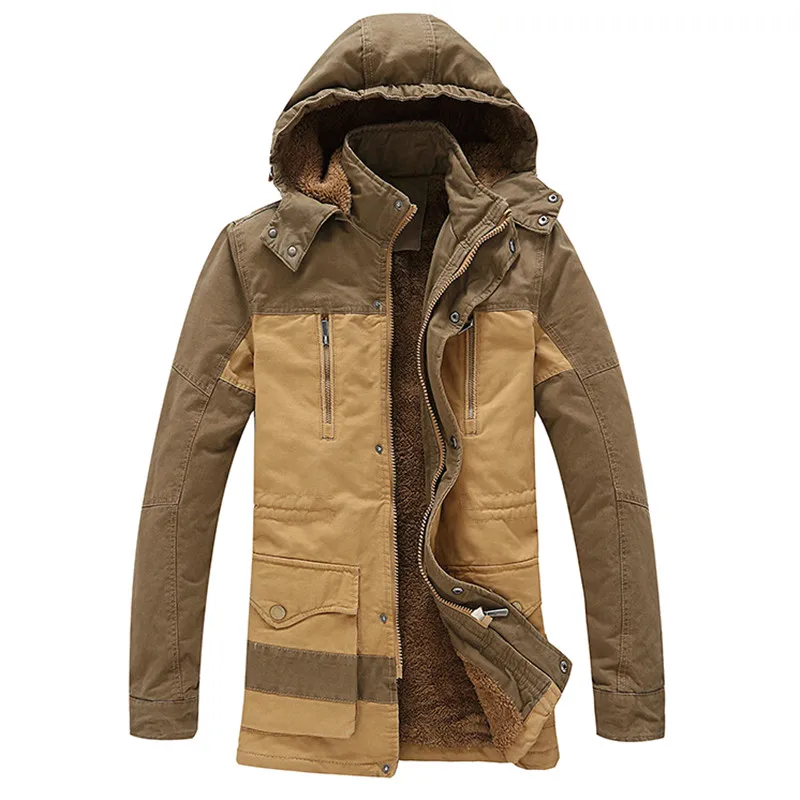 2015 New winter jacket men Pure cotton and wool jackets men's casual