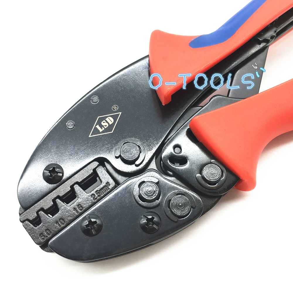 Copper bootlace cable ferrule crimper tool pliers S-0625WF wire cord-end sleeves hand crimping tools 6-25mm² 2