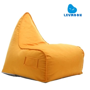 

LEVMOON Free Shipping Beanbag Seat Chair Covers Without Filling Big bean bag chairs for adults largest bean bag chair online