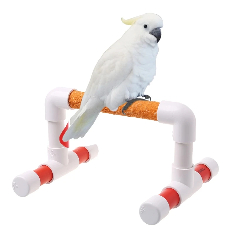 Pet Bird Paw шлифовальный стенд perches клетка обучение жевательные игрушки для попугая волнистого попугая