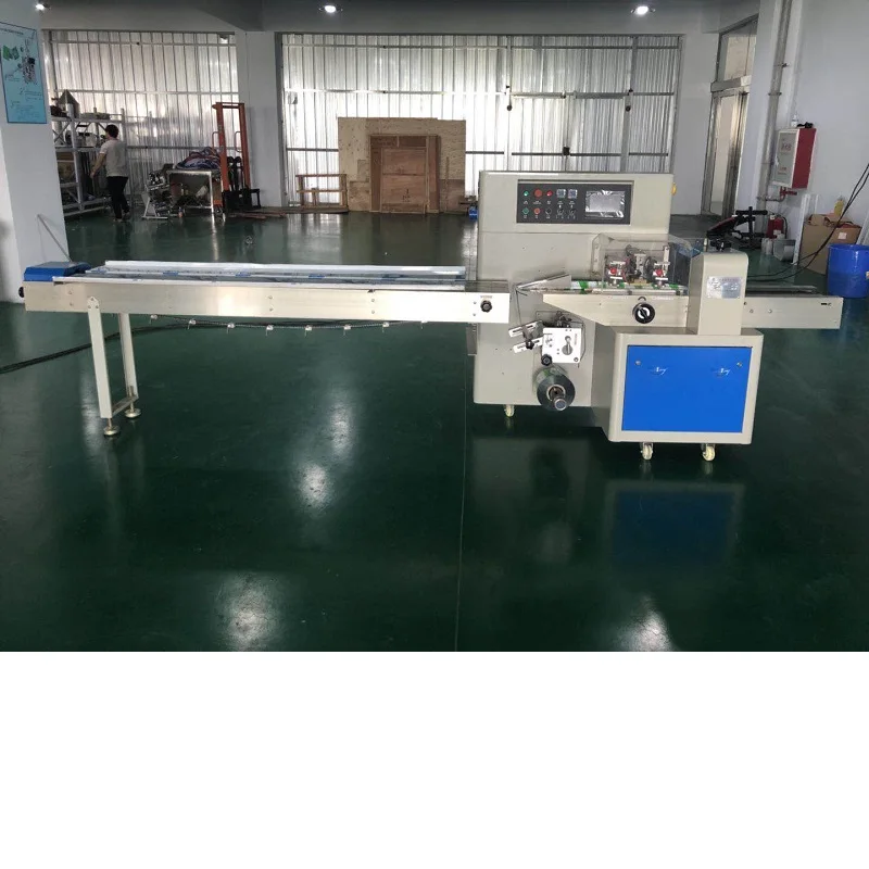 

Automatic horizontal pillow packing machine KN-250X pillow packing machine