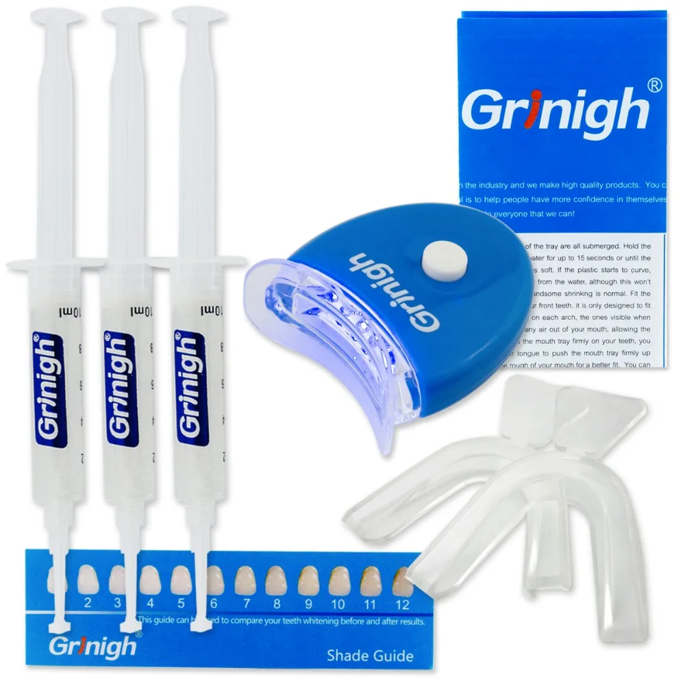 Grinigh 3x10ml 35 Carbamide PeroxideTeeth Whitening Kit 35 Peroxide