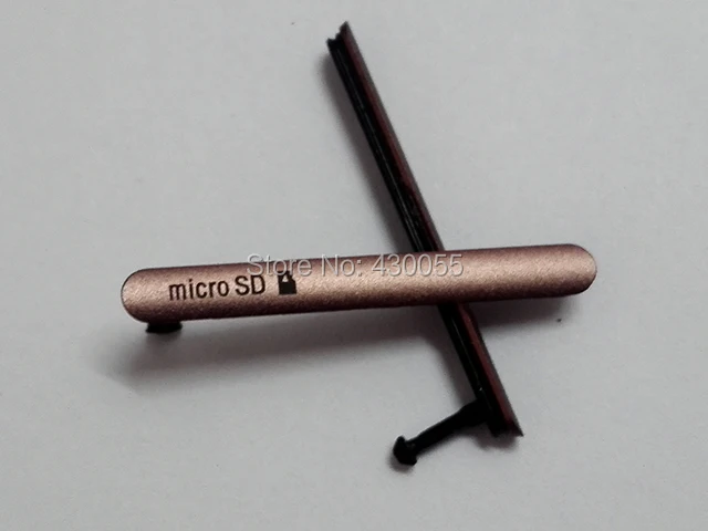 Корпус Micro SD Card+ зарядка через USB Порты и разъёмы Защита от пыли Блок Крышка+ сим-карты лоток для Sony Xperia Z3 l55t d6653 d6683