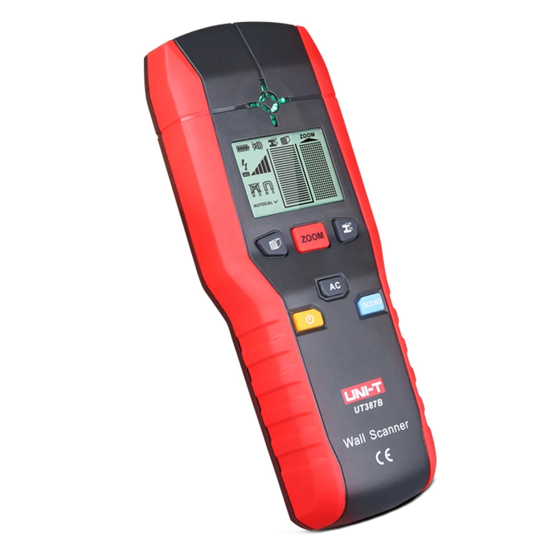 

UNI-T UT387B Wall Scanners Ferrous Meters Non-ferrous Copper Wood Metal Detectors Flashing LED Light Indication