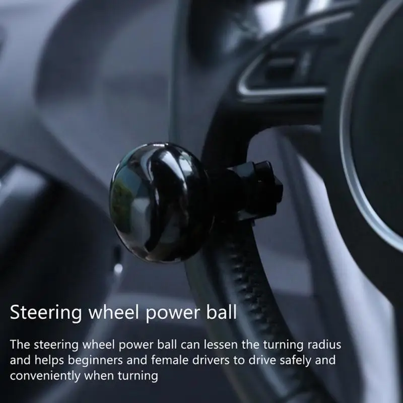 Pomo de volante de coche, perilla giratoria, manija de alimentación, bola de Control de mano, rueda de refuerzo, perilla giratoria automática Pomo de volante de coche, perilla giratoria, manija de alimentación, bola de Control de mano, rueda de refuerzo, perilla giratoria automática