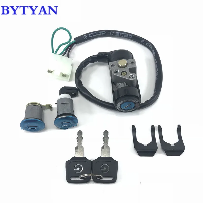 

BYTYAN Motorcycle Accessories Ignition Switch Lock Key FOR HONDA DIO AF24 giorno The New Ignition lock