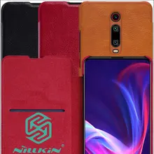 Кожаный флип-чехол Nillkin Qin для Xiao mi Red mi K20 Pro mi 9T mi 9T Pro