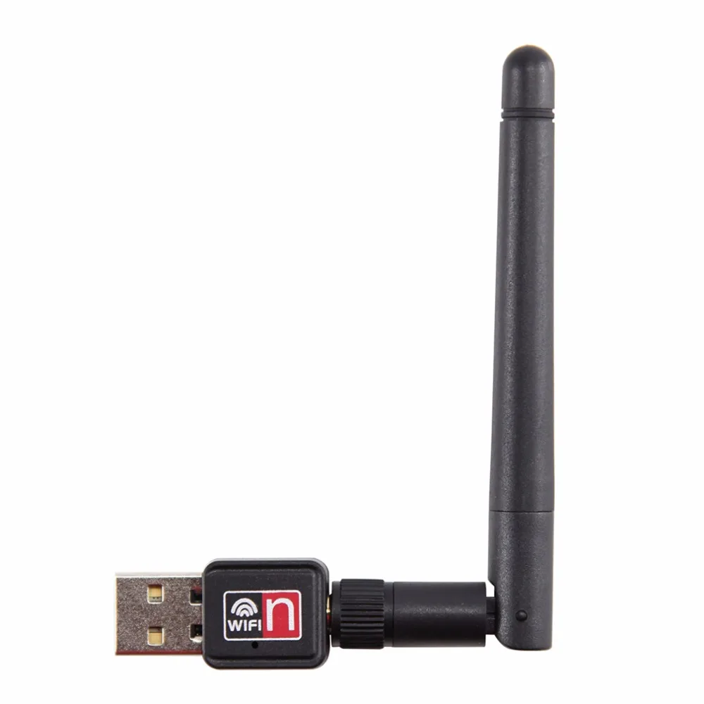 Мини USB 150 Мбит/с беспроводной LAN адаптер 802.11b WiFi 2dBi антенна портативная для дома и офиса беспроводная сетевая карта Прямая поставка