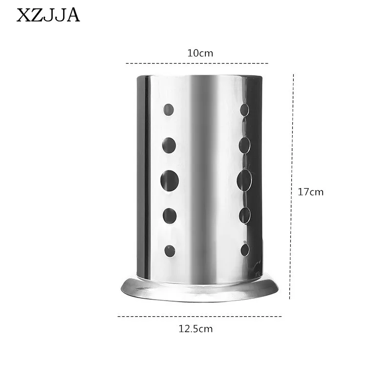 XZJJA Creative Metal Drainage Chopsticks Cage Spoon Storage Rack Cutlery Organize Holder Multifunction Home Kitchen Accessories XZJJA Creative Metal Drainage Chopsticks Cage Spoon Storage Rack Cutlery Organize Holder Multifunction Home Kitchen Accessories