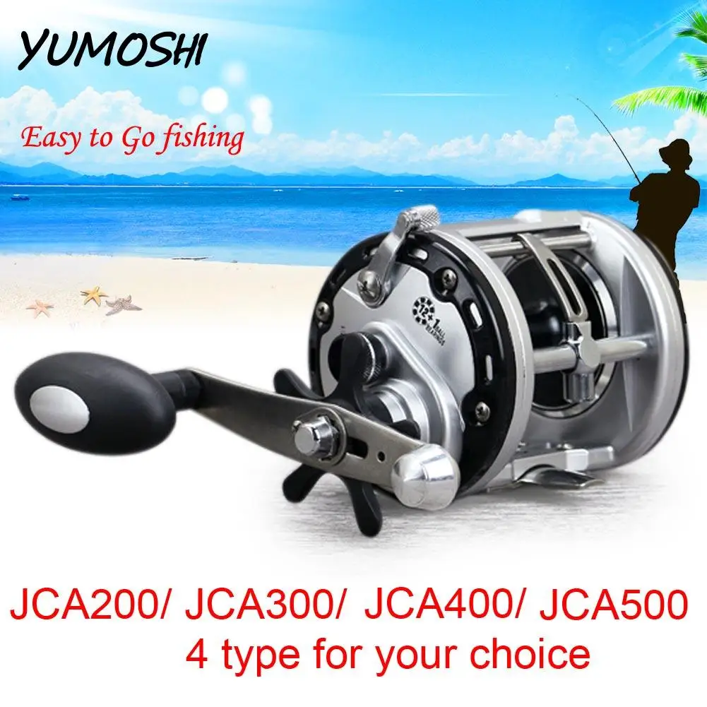 JCA200/JCA300/JCA400/JCA500 12 + 1BB шарикоподшипник полностью Металлическая рыболовная