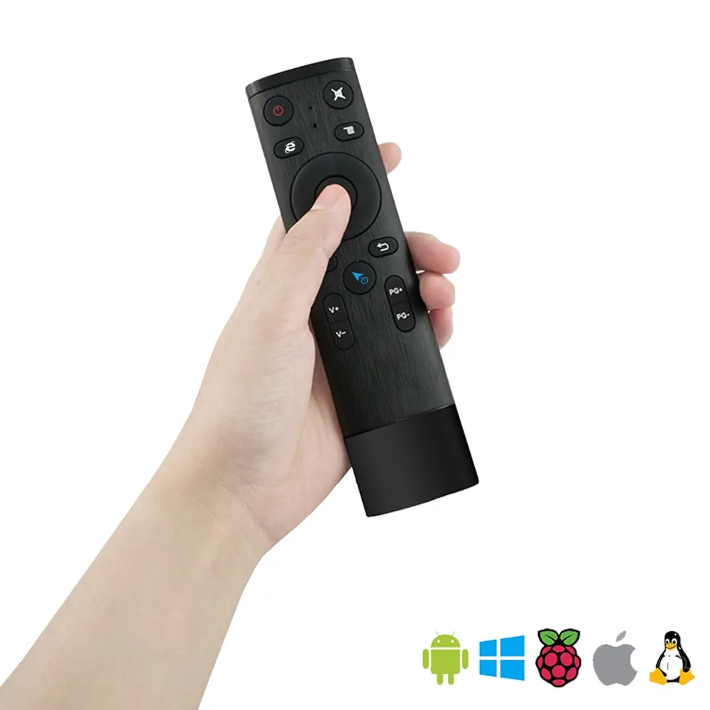 Ilebygo Q5 мини клавиатура Bluetooth голос дистанционного Управление для Smart ТВ Android Box IP