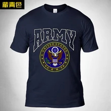 Мужской военный армейский Хлопок Военная Футболка мужская звезда свободная хлопковая Футболка с круглым вырезом Альфа Америка размер короткий рукав футболки