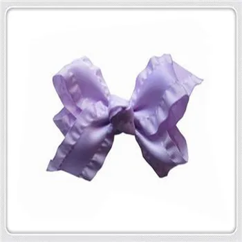 

14pcs 3" Pcs/ New Ribbon Hairbow Girls little hair top clip for Children accessories for hair