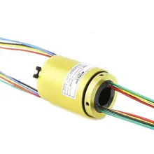 7/10/12,7 мм отверстие 2/4/6/8/10/12 провода 2A 33 мм OD 250 об/мин Алюминий сплав сжатое Контактное кольцо монитор Роботизированная