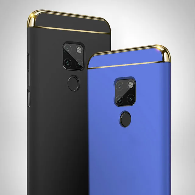 50 шт. роскошный Съемный чехол 3 в 1 жесткие чехлы для Huawei Mate 20 Lite 10 Pro 9 8 Nova 4E 3i 3E 2 Plus 2i