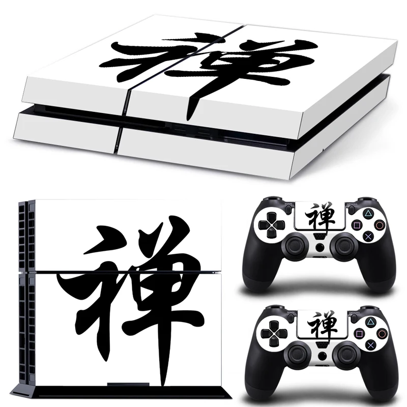 New Play Station 4 игры хост наклейки китайский дзен контроллера с Кепки для Playstation PS4