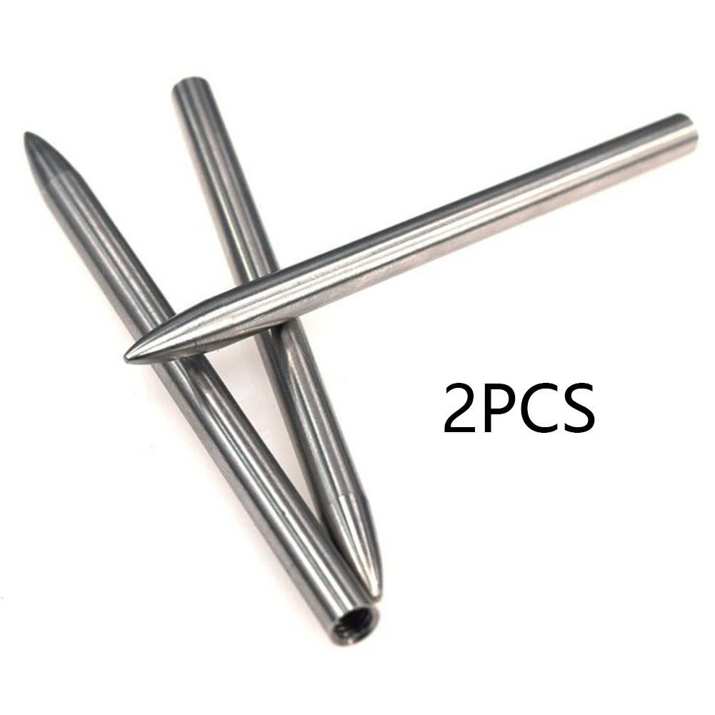 

2pcs 550 Paracord Fids Lacing Stitching Weaving Needles Stainless Steel Works for laces, strings, paracord, etc stainless