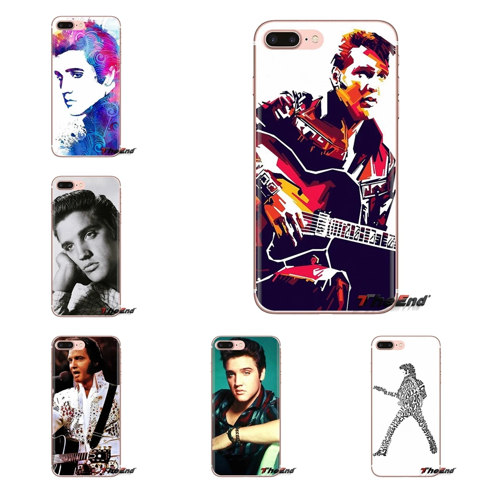 Мягкие прозрачные чехлы Elvis Presley Kiss для huawei G7 G8 P7 P8 P9 P10 P20 P30 Lite Mini Pro P Smart Plus 2017 2018 2019 |
