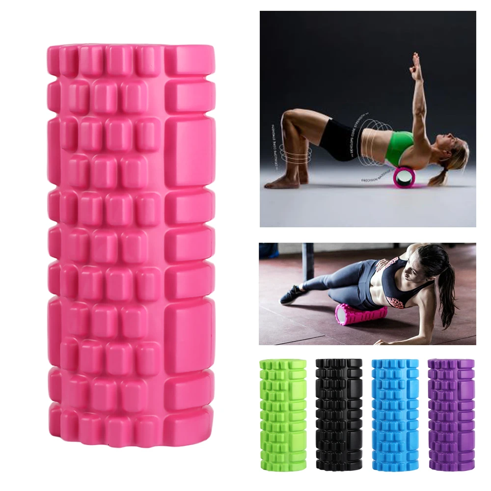 1PC Hollow Roller Yoga Roller Pilates Block Massage Roller EVA Foam