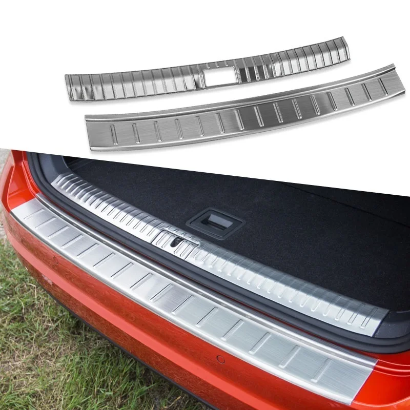 

Car Modified Auto Trunk Bumper Rear Panels Exterior Dashing Covers Protecter Modification 18 19 FOR Volkswagen Golf-Sportsvan