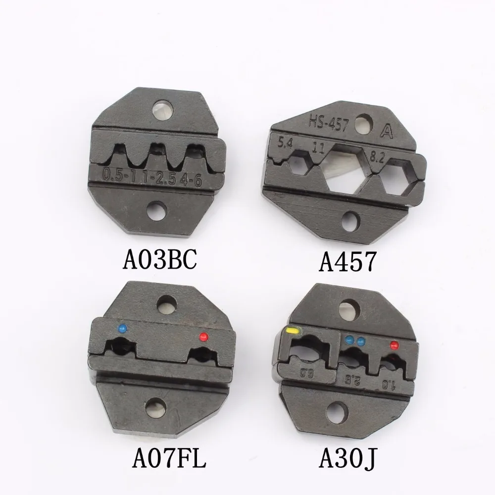 A03BC A457 A07FL A30J штампы наборы для HS HS-03BC EM-6B2 FSE-03BC AM-10 EM-6B1 обжимной Пилер обжимной станок один комплект модули челюсти