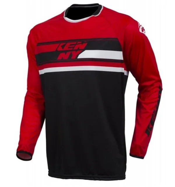 Kenny moto Jersey DH MX BMX, горный велосипед fo moto Jersey/moto cross ATV беговые гонки мото дышащая мужская рубашка - Цвет: Многоцветный