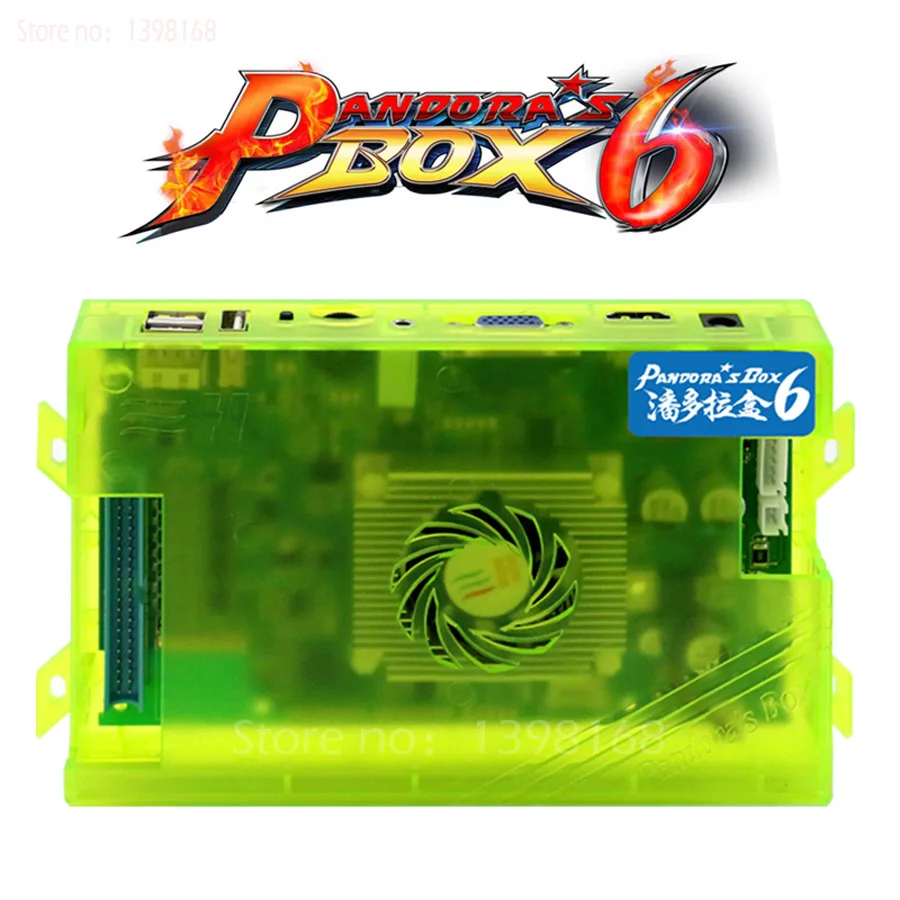 Original Pandora Box 6 1300 in 1 Jamma/home Version PCB board can add 3000 games HDMI/VGA/CGA for LED/CRT Arcade Machine Cabinet Original Pandora Box 6 1300 in 1 Jamma/home Version PCB board can add 3000 games HDMI/VGA/CGA for LED/CRT Arcade Machine Cabinet