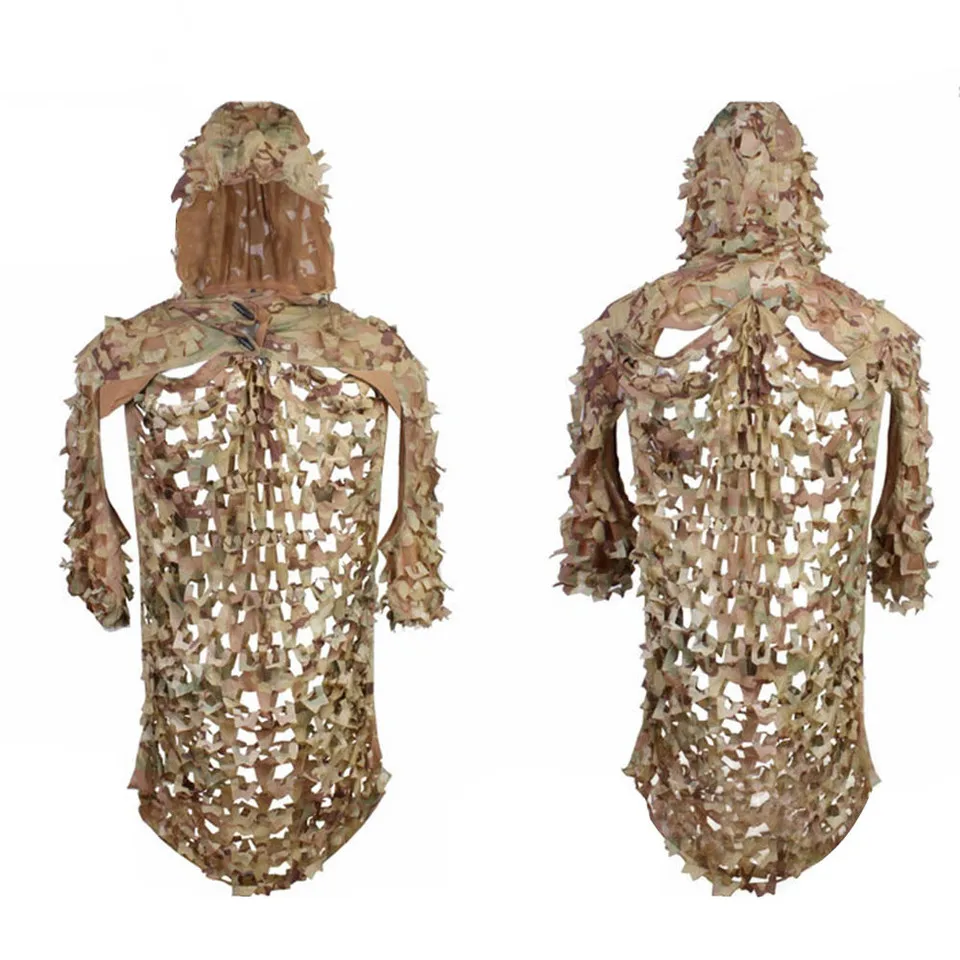 Best Hunting Ghillie Suits Camouflage Assault Multicam Secretive Clothes Sniper Suit Clothing Free Shipping | Спорт и развлечения