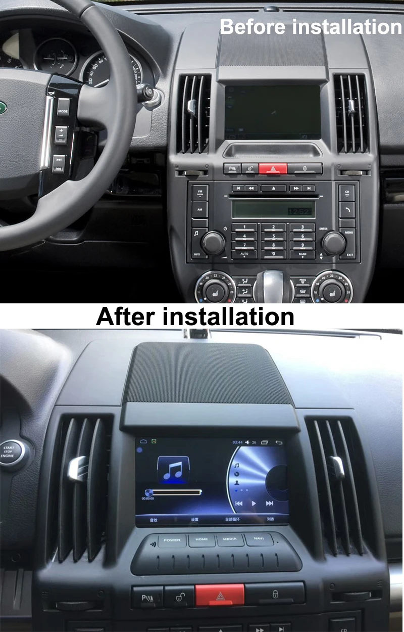 Liislee Car Multimedia Player NAVI For Land Rover Freelander 2 LR2 2005~2014 Car Radio Stereo GPS Navigation (6)