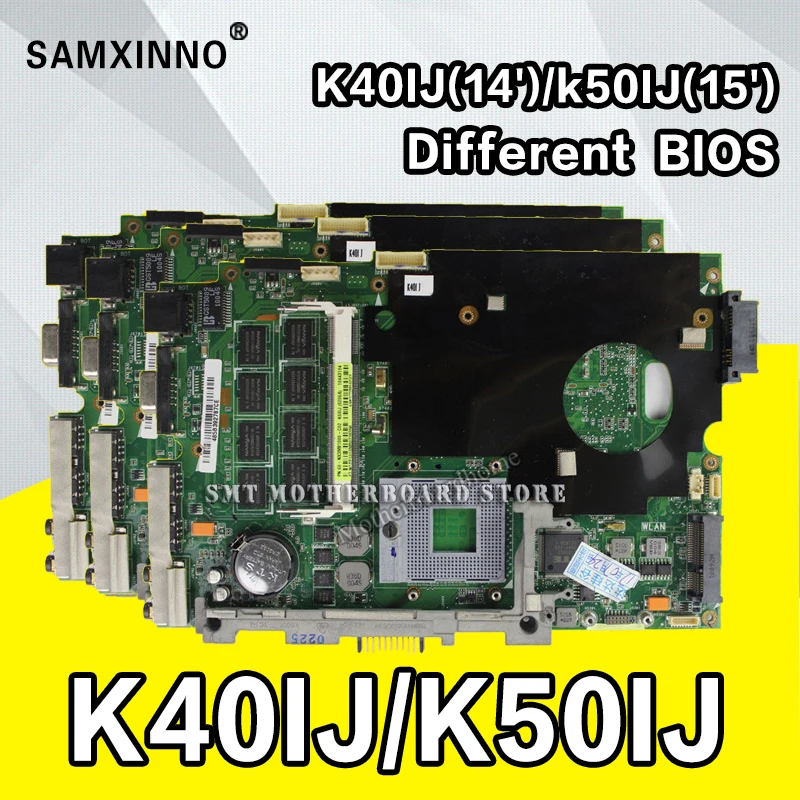 K40IJ Laptop motherboard for ASUS K40IJ K50IJ K60IJ X5DIJ K40AB K50AB K40 K50 Test original mainboard test 100% ok цена K40IJ Laptop motherboard for ASUS K40IJ K50IJ K60IJ X5DIJ K40AB K50AB K40 K50 Test original mainboard test 100% ok цены онлайн