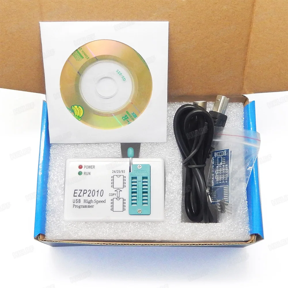 EZP2010 с высоким уровнем Скорость USB SPI программатор + 3 шт адаптеров 1 8 V
