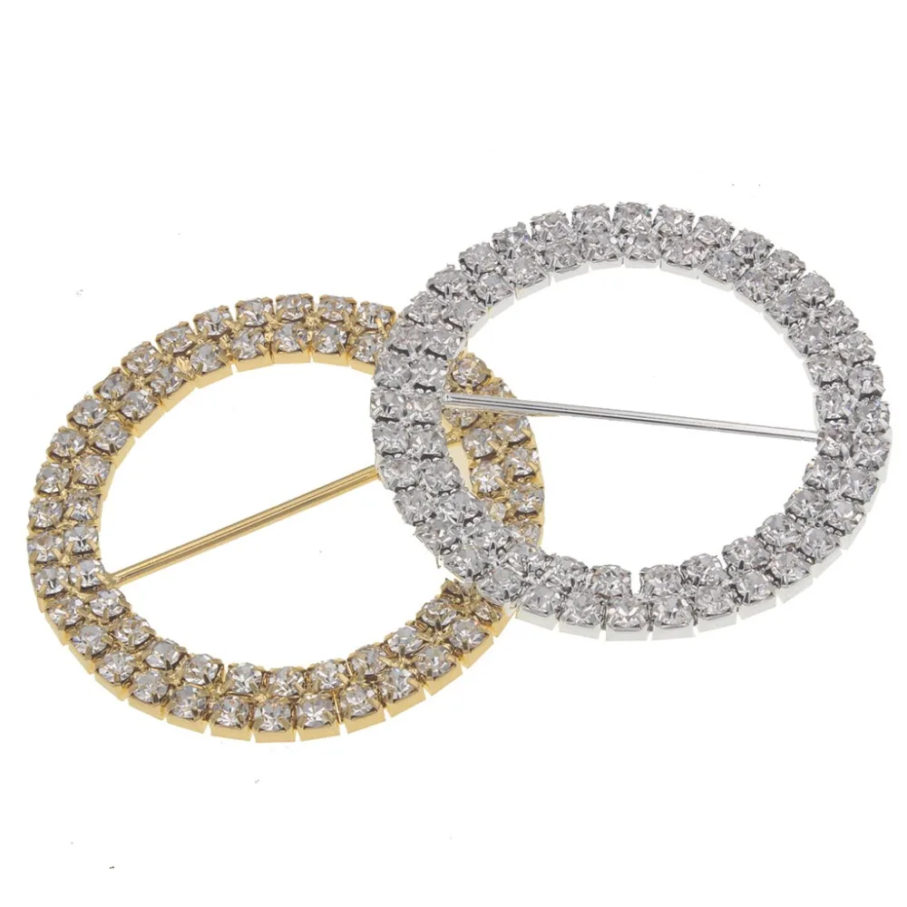 49 мм стразы латунная пряжка Соединительные элементы для бикини Хрустальная