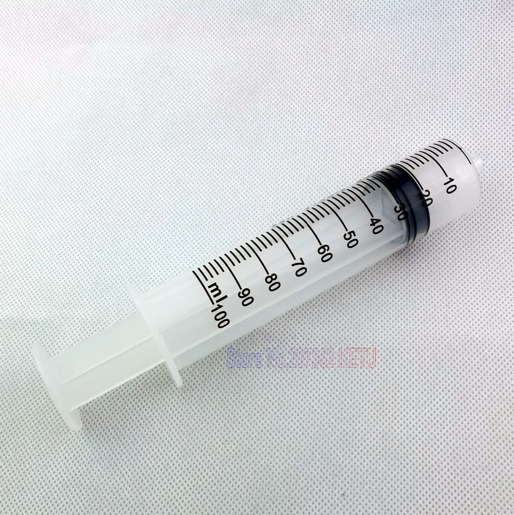

Plastic 100ML Bird Feeding Syringe LUER LOCK