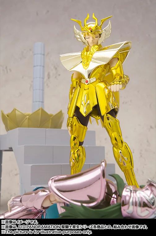 Figura de Ação Original Bandai Panoramation Cena Saint Seiya Ouro Mito Pano Shiryu Shun Shaka Athena Modelo 10 cm d. 44 athena seiya figura de ação modelo 10 cm
