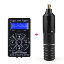 Новое поступление HURRICANE hp-2 Татуировка питания с Hybird тату машина пистолет Картридж для ручки для татуировки комплект поставки