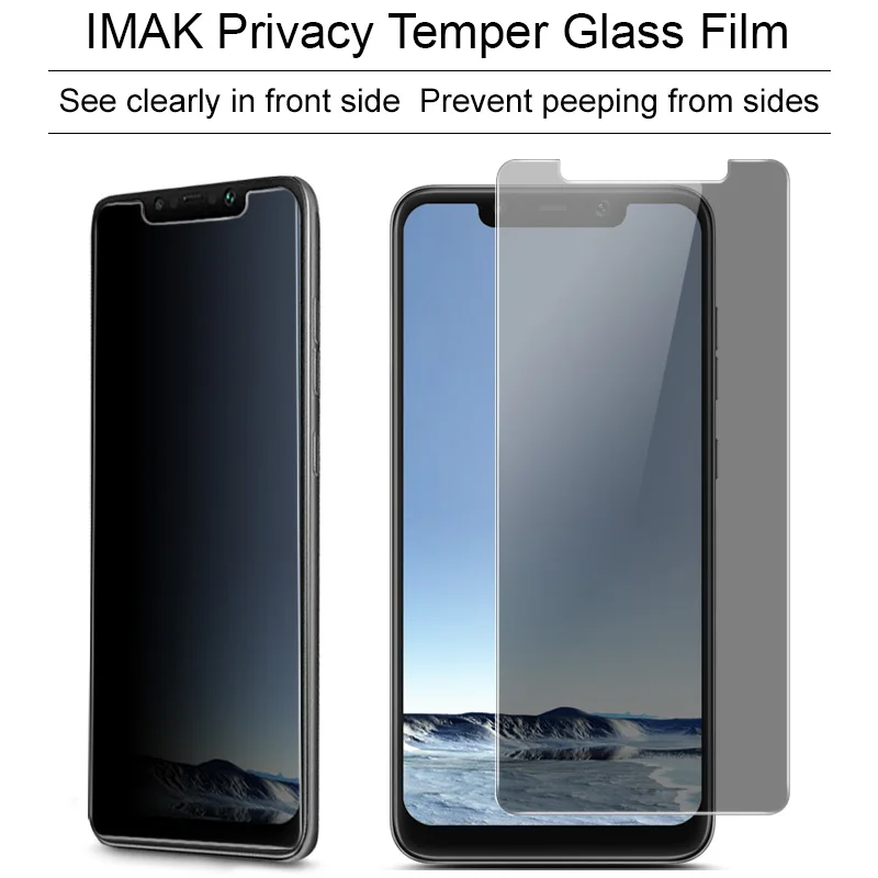 Protect Privacy Anti Glare Glass for Xiaomi Pocophone F1 tempered glass