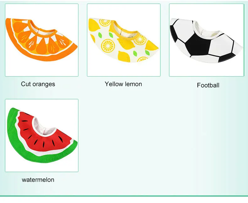 Детский нагрудник для кормления слюнявное полотенце 360 градусов 4 слоя фрукты мультфильм милый нагрудник водонепроницаемый анти-грязный слюнявчик нагрудник для младенцев
