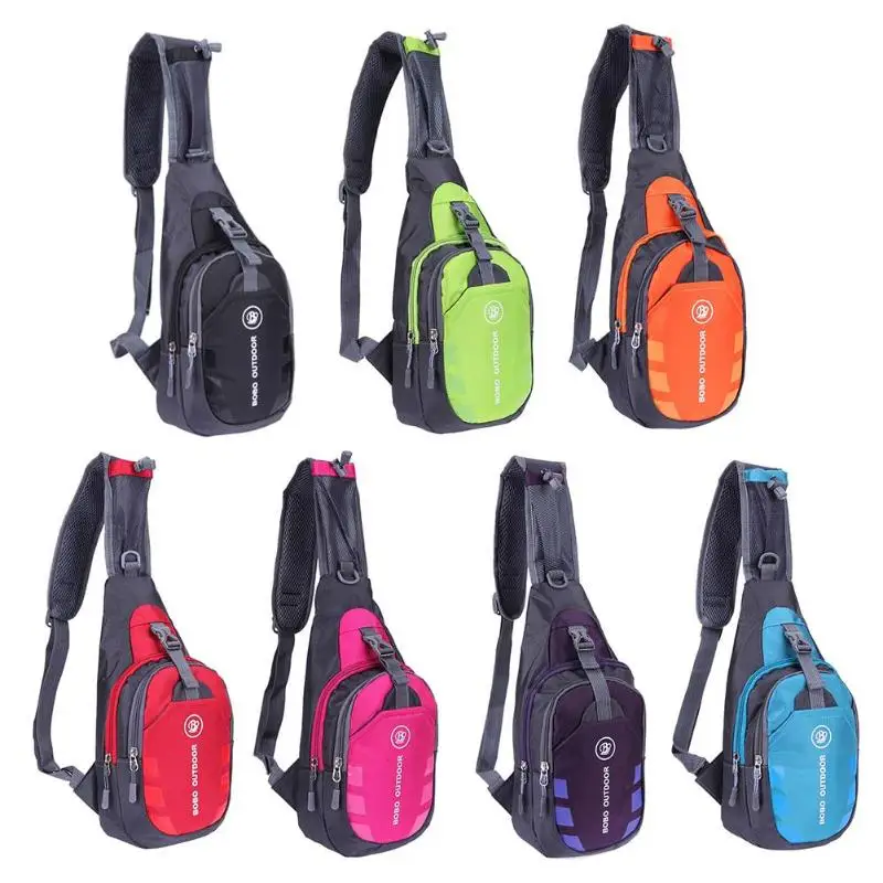 

New Style Large Capacity Outdoor Bags Chest Bag Outdoor Sport Travel Shoulder Sling Backpack Pouch for Camping Hiking