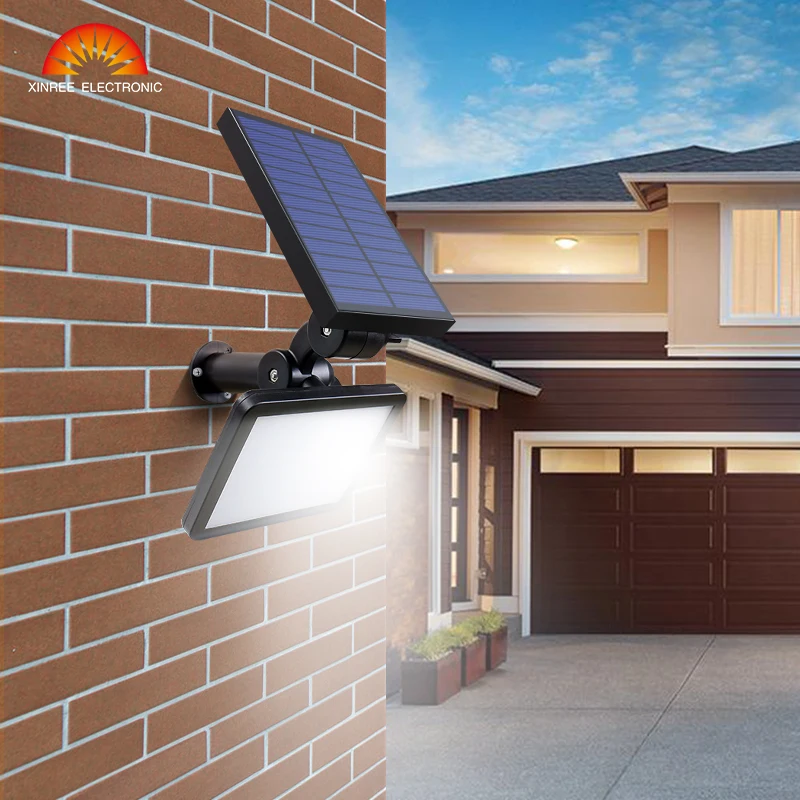 

XINREE LED Solar Light Motion Sensor Solar Lawn Light Outdoor Solar Wall Lamp Garden Super Bright Microwave Induction Solar Lamp