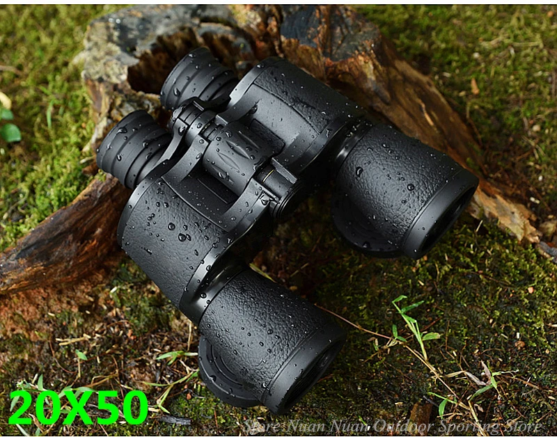 Noturna para a Caça de Acampamento Baigish Binóculos Poderoso Turismo Spyglass Alta Vezes Claramente Visão Telescópio Lll 20x50 hd 23 alta vezes claramente visão telescópio lll visão