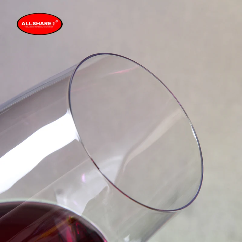Высокое качество Лучшая цена бессвинцовый хрустальный бокал для красного вина Свадебная вечеринка бокал для вина стеклянная посуда 500 мл 900011