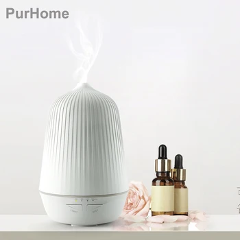 

Ultrasonic Air Aroma Humidifier Diffuser Night Light Aromatherapy Essential Oil Diffuser Mist and 4 Timing With Power converter