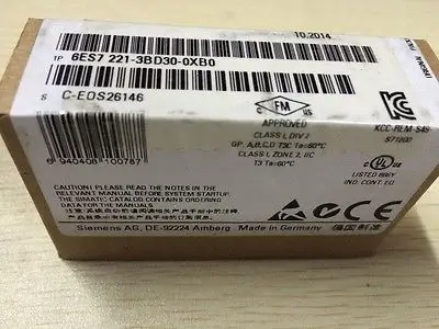 

1PC New In Box S+ 6ES7 221-3BD30-0XB0 #ZL02